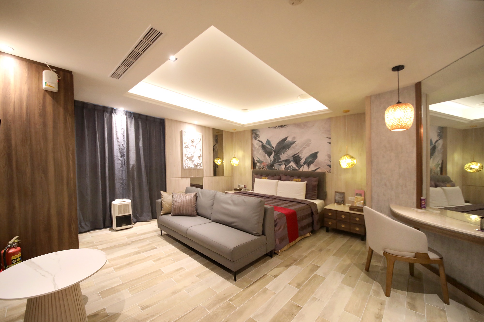 奇美博物館住宿-房間C背景1